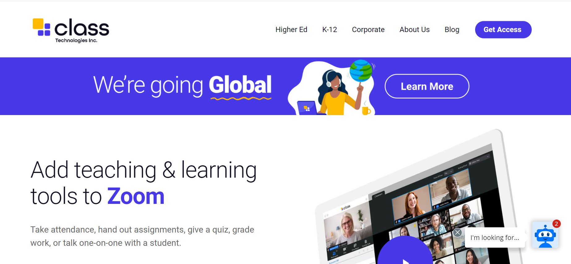 줌 전용 가상 교실인 클래스, 소프트 뱅크 투자로 유니콘 등극 임박 - 로아AI